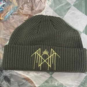 Sleep Token Authentic EIA Tour Glyph Merch Green Beanie NWOT